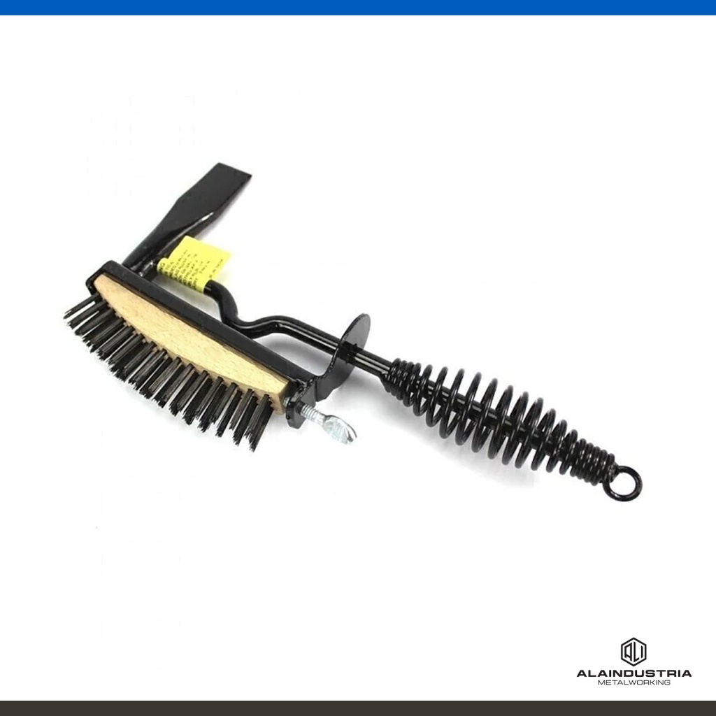 PIQUETA PARA SOLDADURA CON CEPILLO ACERO ESAB