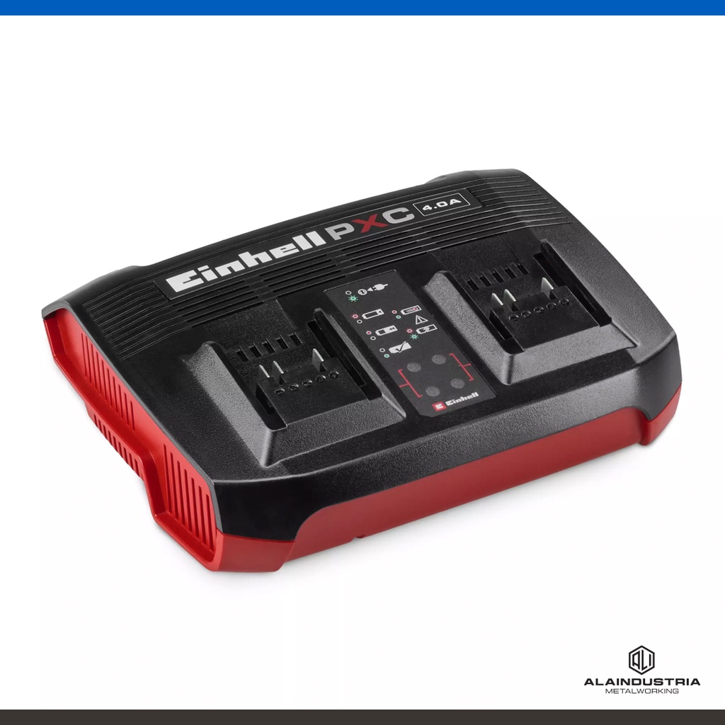 CARGADOR BATERÍA  4.0 Ah DOBLE EINHELL Power X-Twincharger
