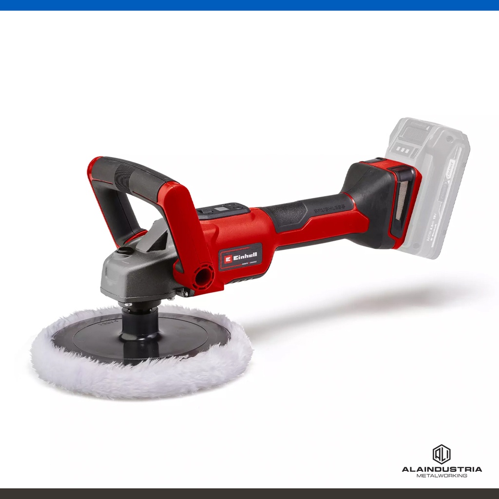 LUSTRALIJADORA ANGULAR A BATERÍA 180mm 18v EINHELL CE-CP 18/180 (sin batería/cargador)