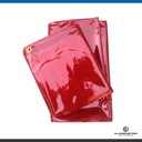 CORTINA PARA BÓX DE SOLDADURA 1.80 MTS x 1.80 MTS. ESPESOR: 0.35mm ROJA SEMI TRASNPARENTE FERROLAN