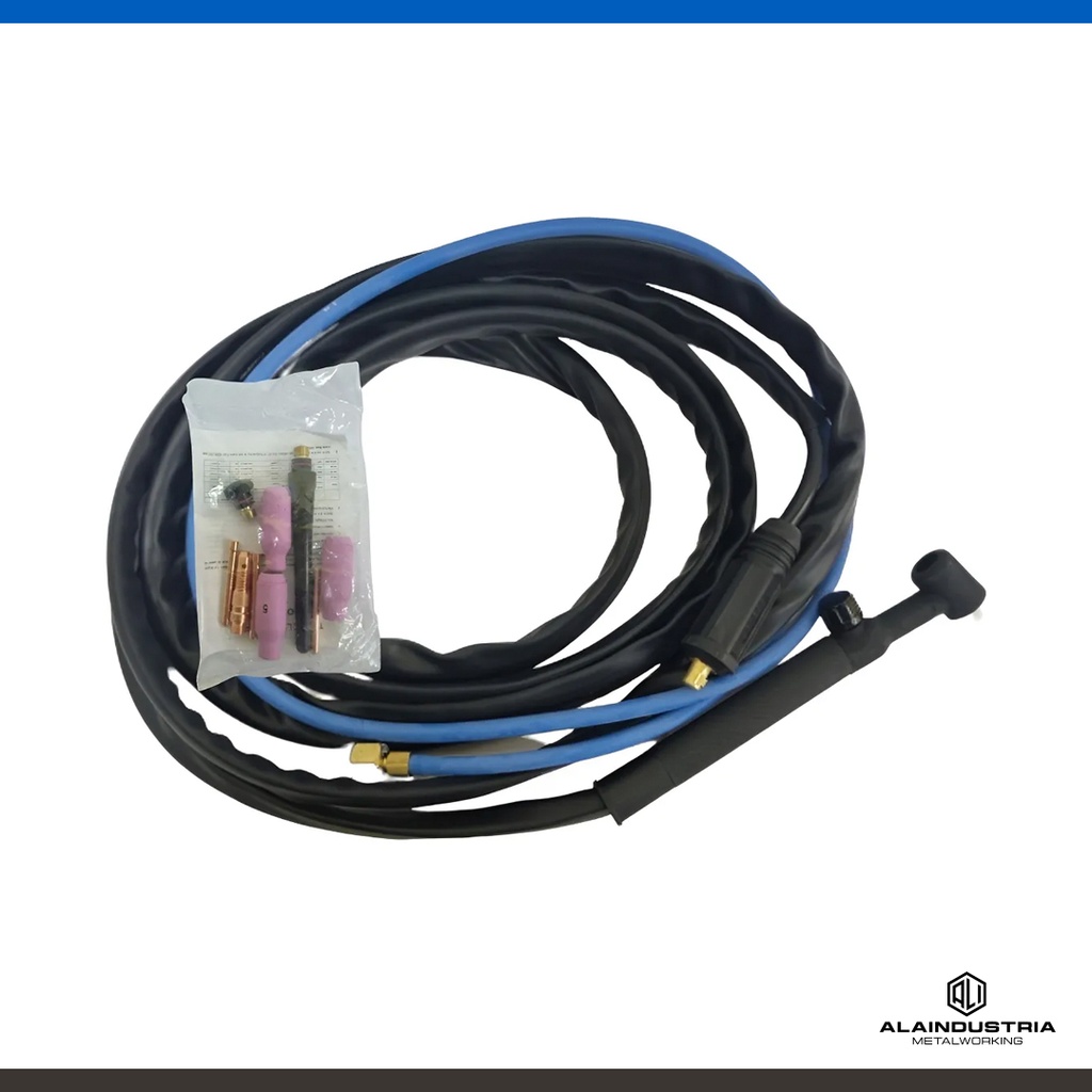 TORCHA TIG 17 150A 4M CON ROBINETE FERROLAN
