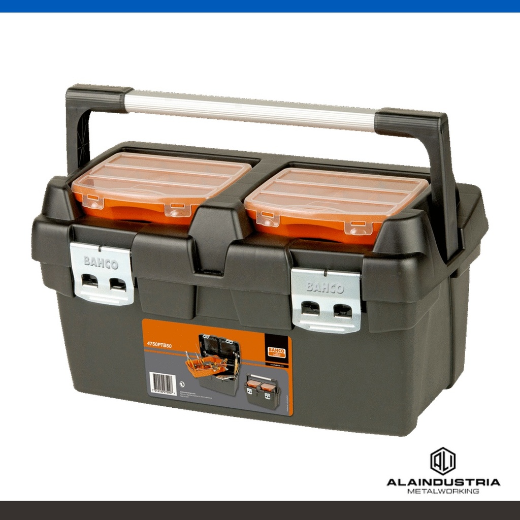 CAJA DE HERRAMIENTAS PLÁSTICAS HEAVY DUTY DE 500mm 2.72kg BAHCO