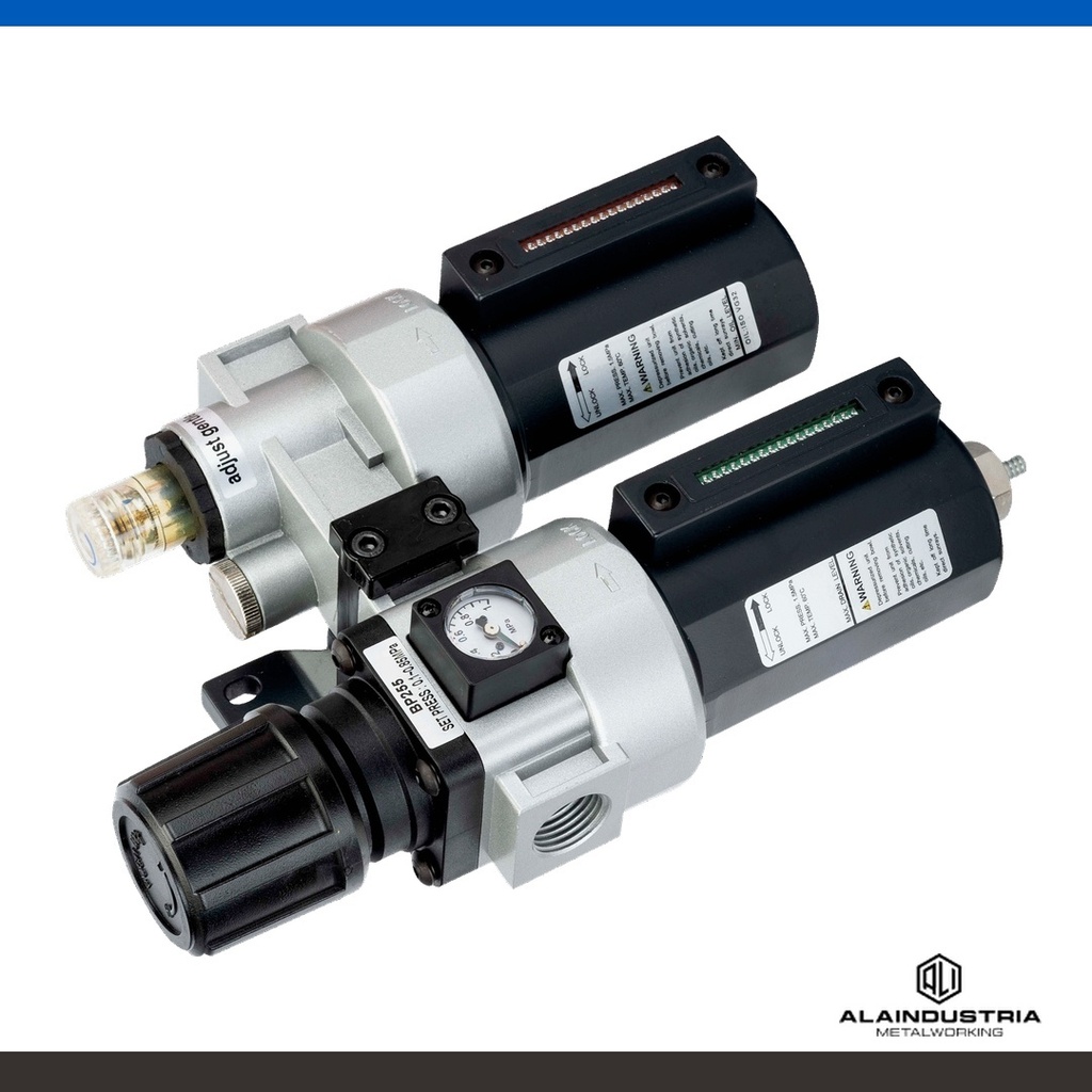 UNIDADES DE LUBRICADOR. REGULADOR Y FILTRO DE 1/2" BAHCO BP255