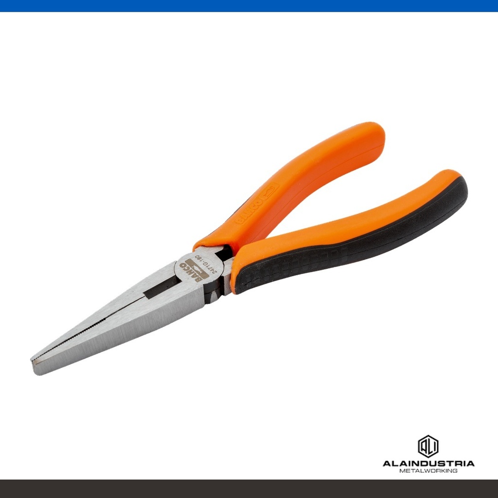 ALICATE DE BOCA PLANA 180mm BAHCO