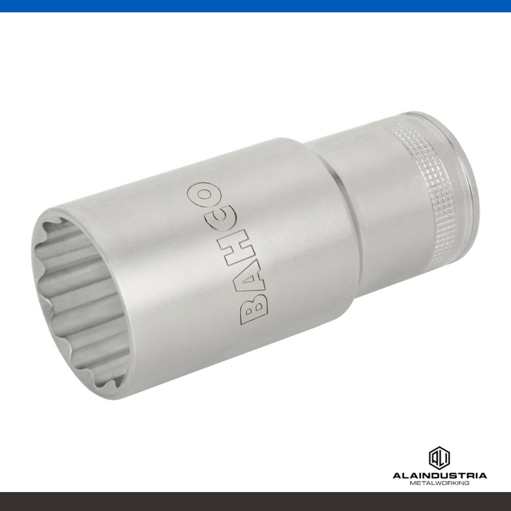 BOCALLAVE ESTRIADO ENCASTRE 1/2"  16mm BAHCO