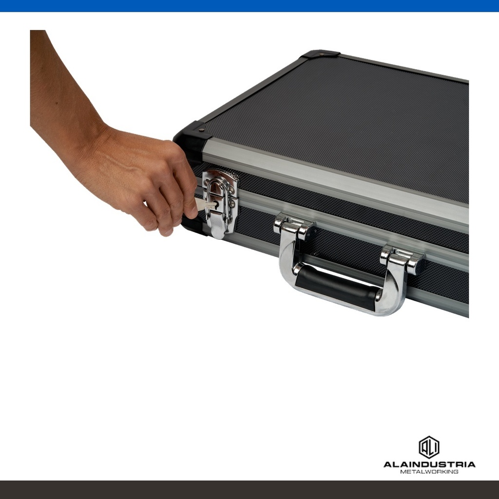CAJA DE ALUMINIO CON 97 HERRAMIENTAS IRIMO
