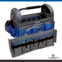 BOLSA PORTA-HERRAMIENTAS CON BASE RÍGIDA. 32 LITROS 350x240x490mm IRIMO