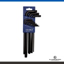 JUEGO DE LLAVES TORX ACODADAS PAVONADAS 9Pzs.IRIMO