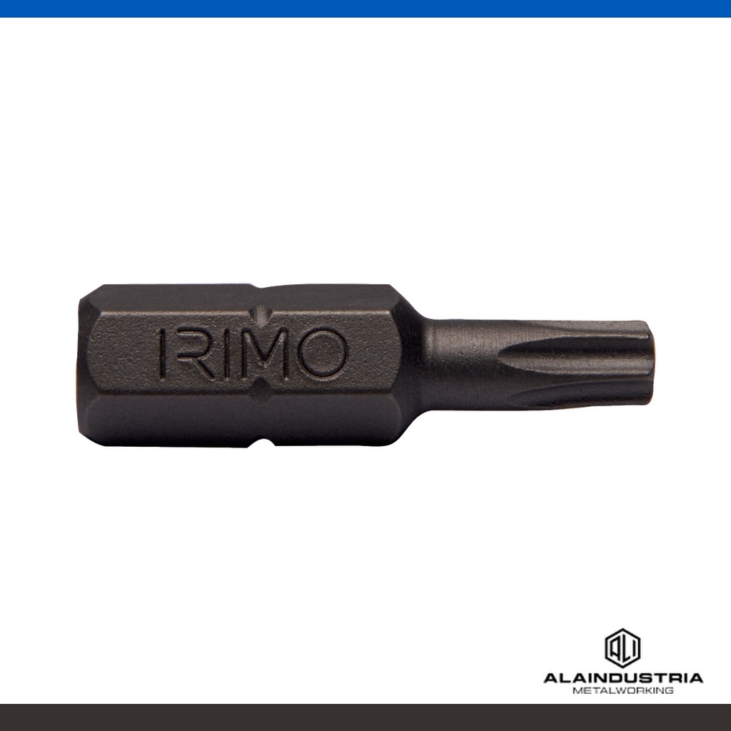 PUNTA TORX INVIOLABLE DE 1/4" (CAJA DE 5 PIEZAS) T10 IRIMO
