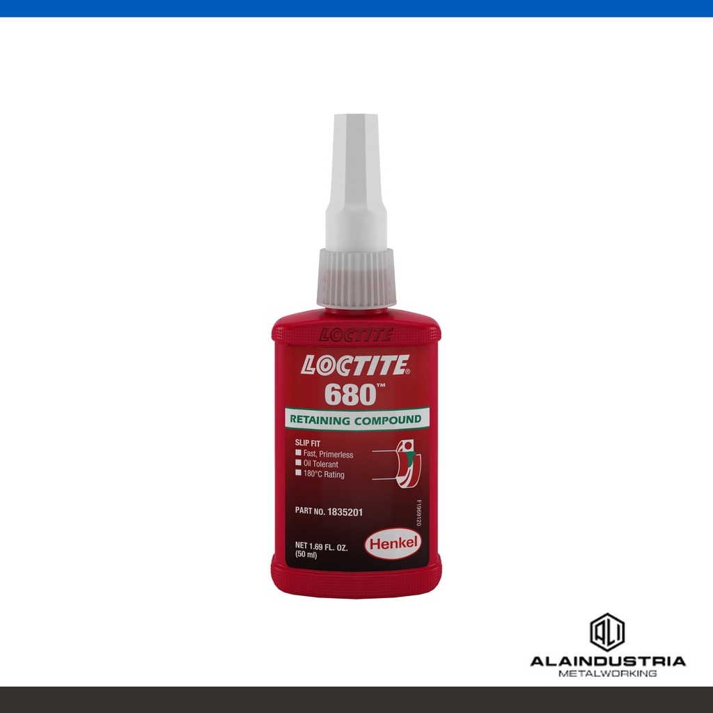 FIJADOR DE PARTES CILÍNDRICAS CURADO RÁPIDO 50ml LOCTITE 680