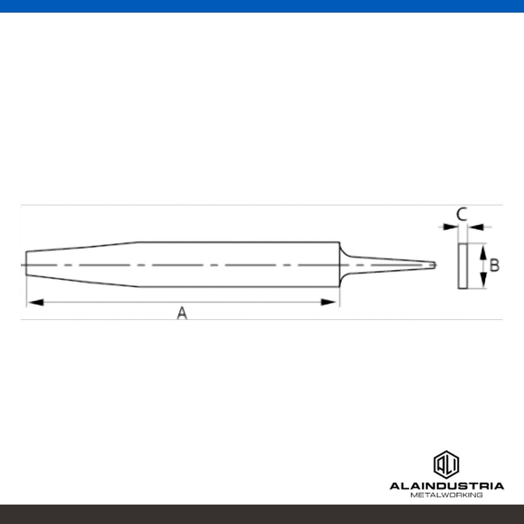 LIMA PLANA PICADO DOBLE BASTO 200 mm IRIMO