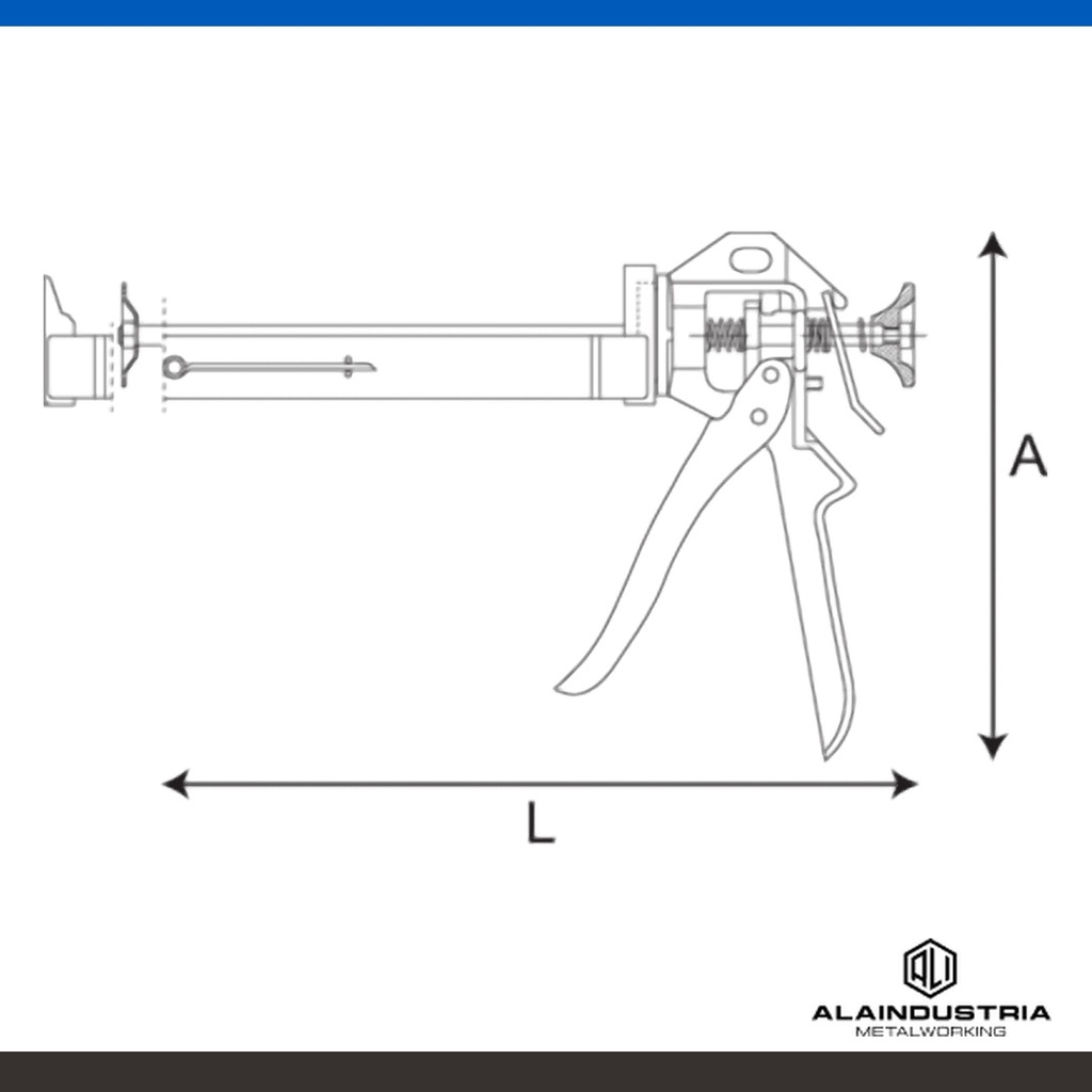 PISTOLA APLICADORA DE CARTUCHO