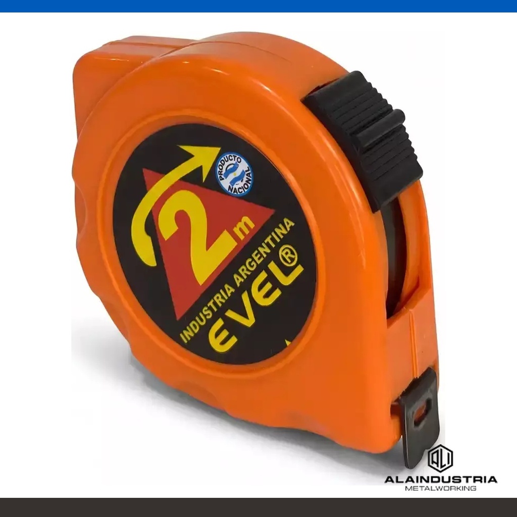 CINTA MÉTRICA 2M X16mm EVEL RETROBLOK