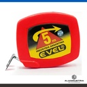 CINTA MÉTRICA ENROLLABLE 5M X12,5mm EVEL PREMIUM