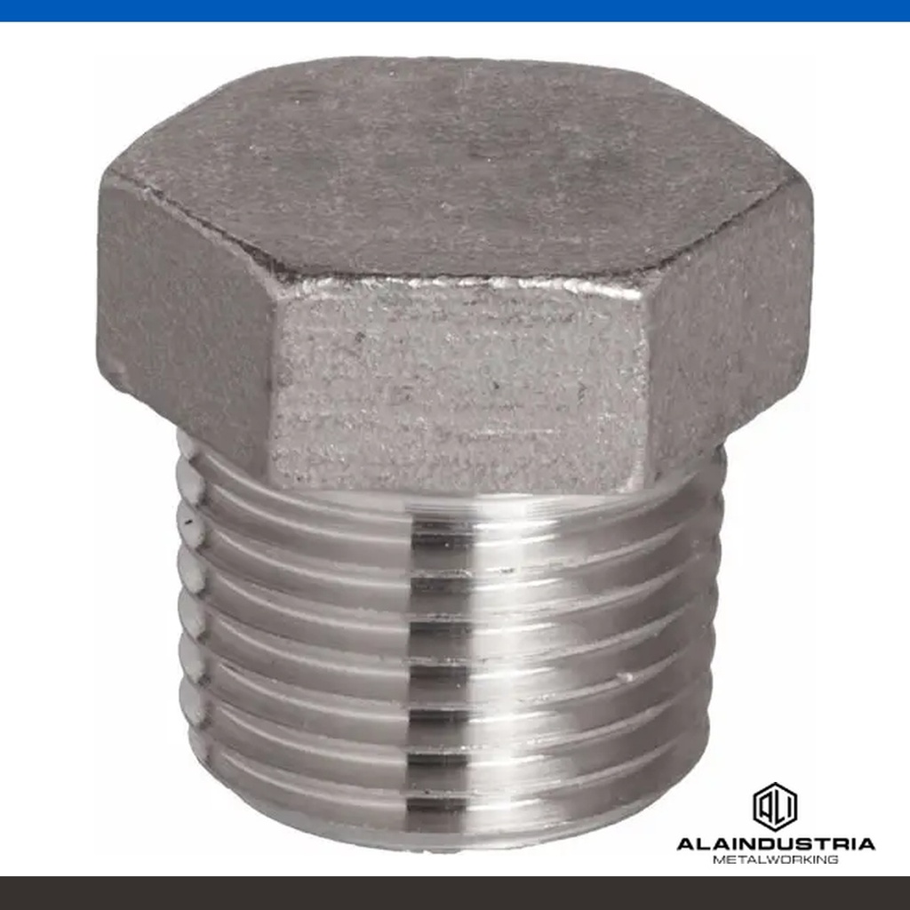 TAPÓN DE ACERO 1" GAS