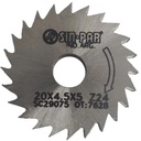 SIERRA CIRCULAR HSS DIN 1837 Ø 20.0mm x 4.50mm X BUJE 5.0mm Z24 SIN PAR
