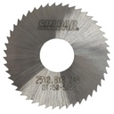 SIERRA CIRCULAR HSS DIN 1837 Ø 25.0mm x 0.80mm X BUJE 8.0mm Z48 SIN PAR