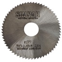 SIERRA CIRCULAR HSS DIN 1837 Ø 32.00mm x 0.60mm X BUJE 8.00mm Z64 SIN PAR
