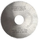 SIERRA CIRCULAR HSS DIN 1837 Ø 40.00mm x 0.50mm X BUJE 10.00mm Z80 SIN PAR