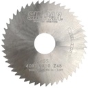 SIERRA CIRCULAR HSS DIN 1837 Ø 40.00mm x 3.00mm X BUJE 10.00mm Z48 SIN PAR