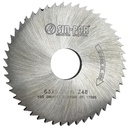 SIERRA CIRCULAR HSS DIN 1837 Ø 63.0mm x 5.50mm X BUJE 16.0mm Z48 SIN PAR
