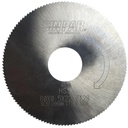 SIERRA CIRCULAR HSS DIN 1837 Ø 80.0mm x 0.50mm X BUJE 22.0mm Z128 SIN PAR