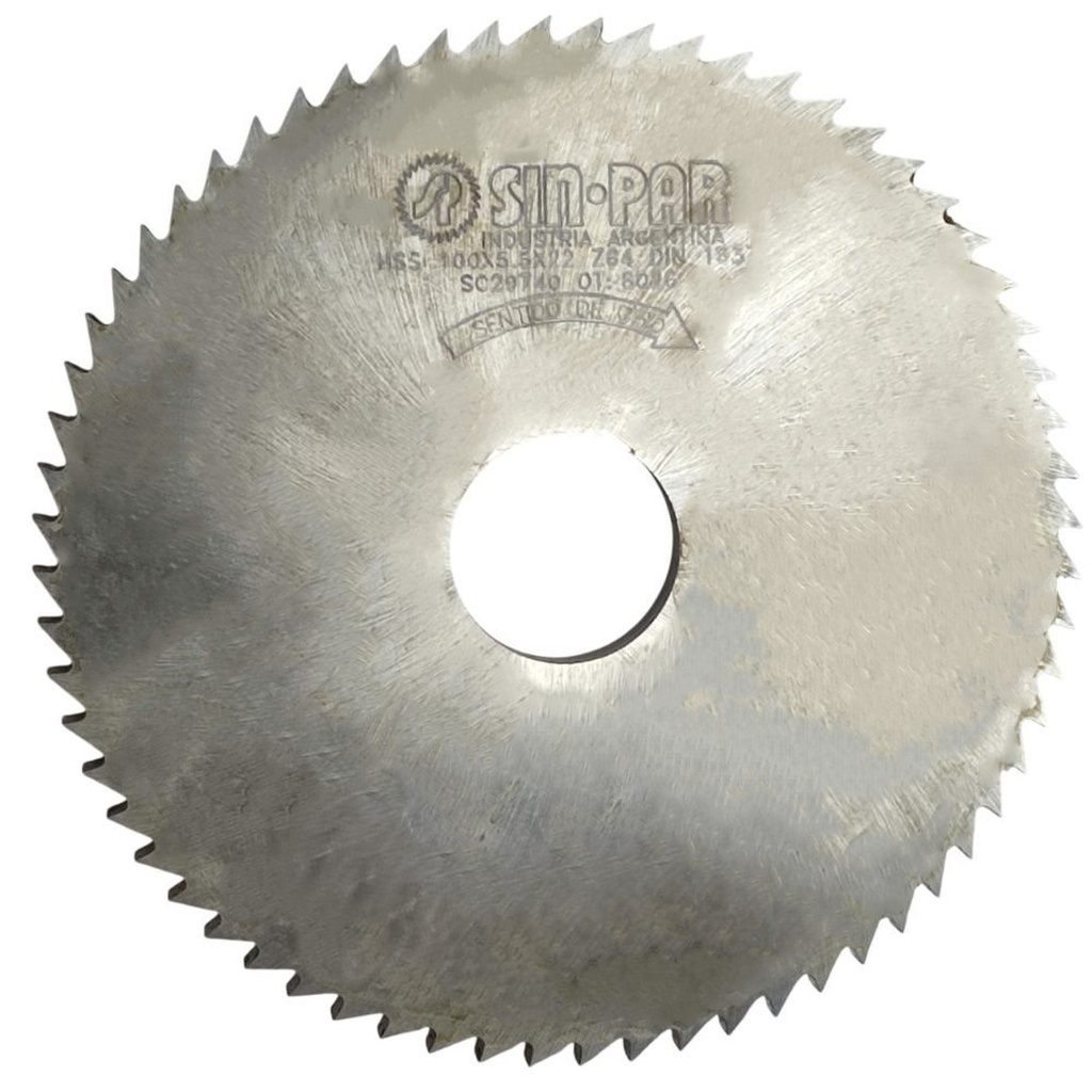 Ø 100,00 x 5,50 X BUJE 22,00 mm SIN PAR