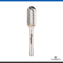 FRESA CILINDRICA CON CABEZA ESFERICA 8x19mm DENTADO:6 KLINGSPOR HF100C