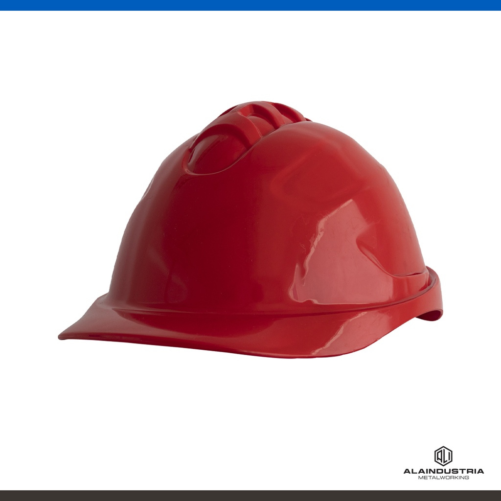 CASCO MINERO ROJO POLIETILENO IRAM3620 (CLASE B-TIPO1)