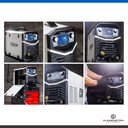 SOLDADORA 220 AMPERS DOBLE PULSADO FN PRO FOCUSMIG 221 + TORCHA TRAFIMET 250
