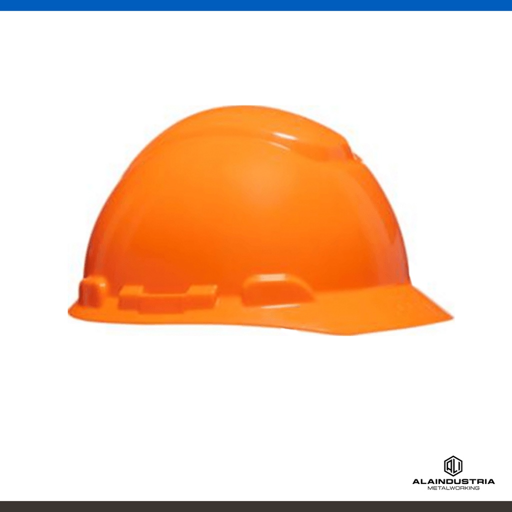 CASCO MINERO NARANJA 3M H-700 SIN REFLECTIVA SIN ARNES