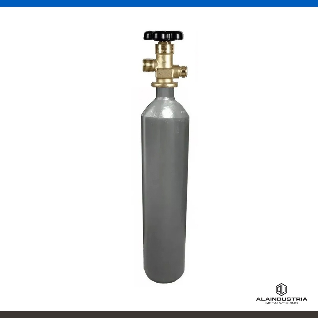 CILINDRO PARA CO2 1/4 m3 GRIS DRAGO