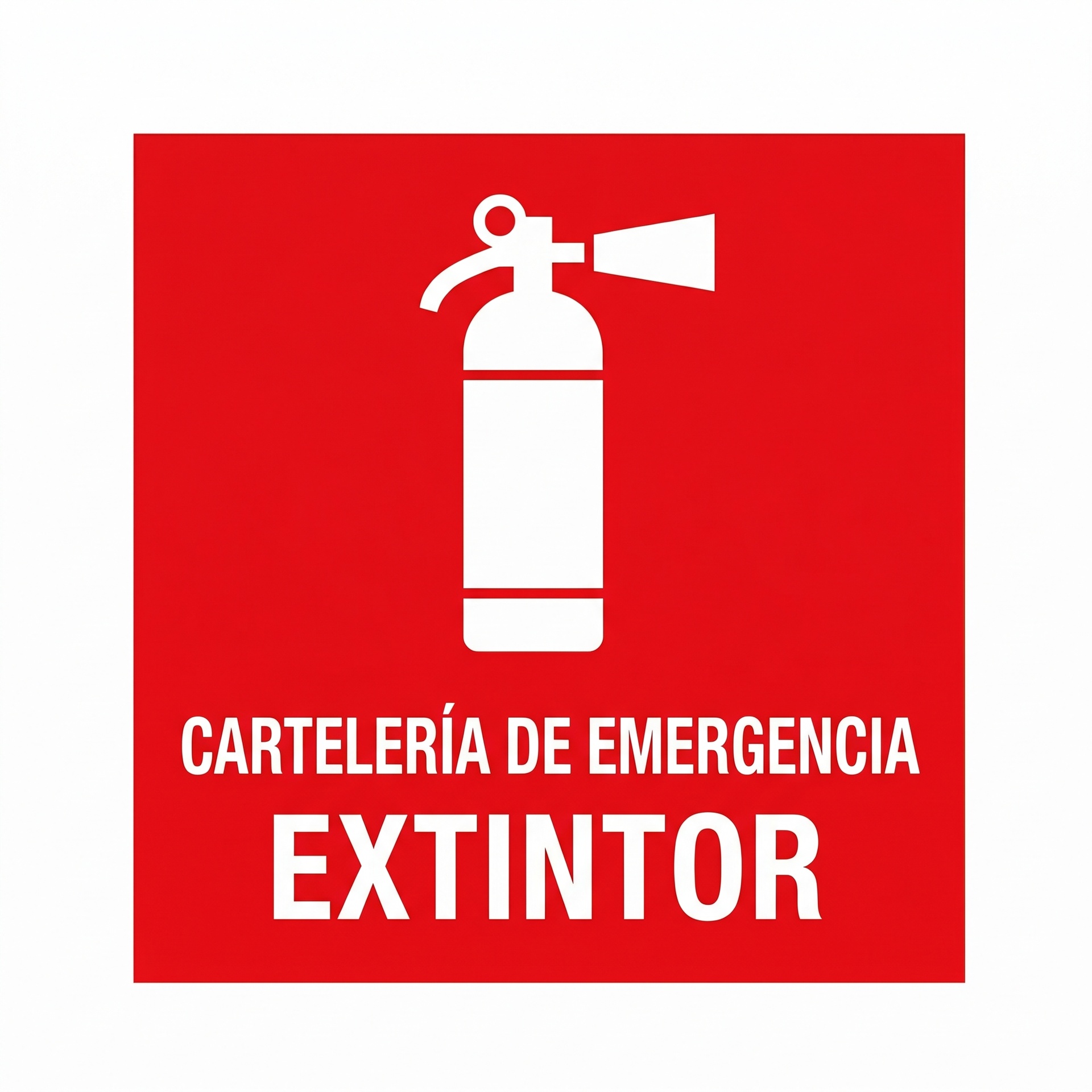 CARTELERÍA DE EMERGENCIA Y LUCHA CONTRA INCENDIO