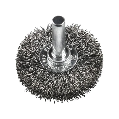 Cepillo circular rizado con vástago