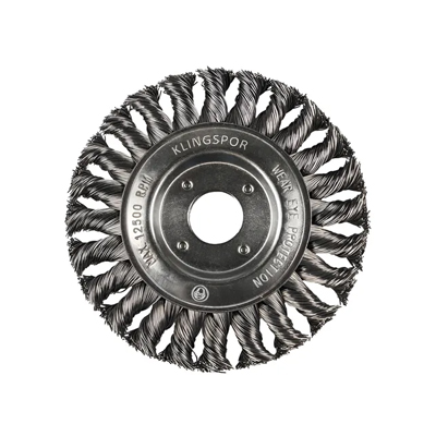 Cepillo circular trenzado