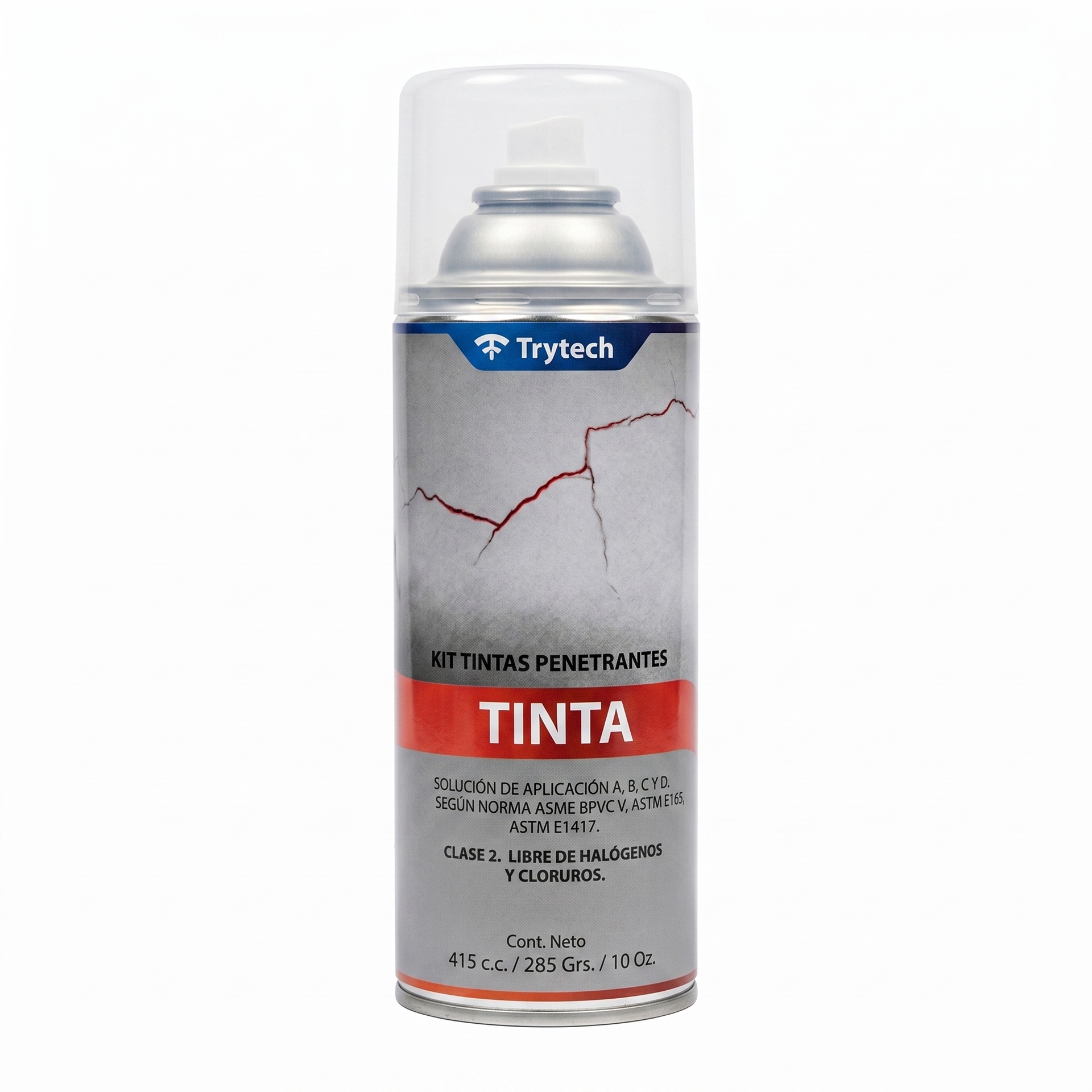 Tintas penetrantes para detección de fugas