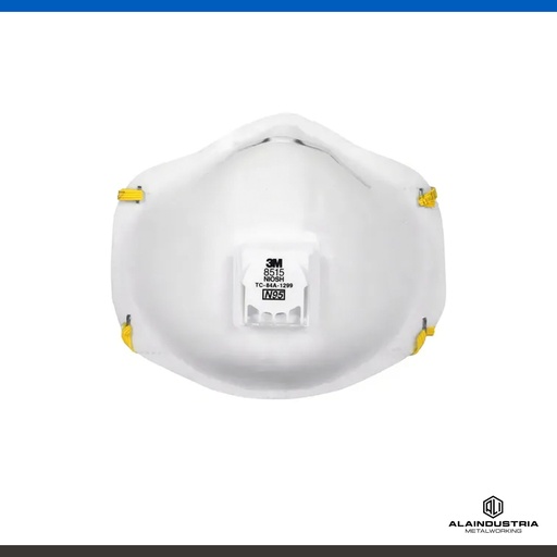 [201515] RESPIRADOR PARA PARTICULAS N95 DE SOLDADURA 3M 8515/07189(AAD)