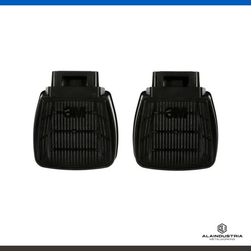 [201521] CARTUCHO DE VAPOR/MULTIGAS P100 3M SECURE CLICK D8006 CON FLUJO DUAL