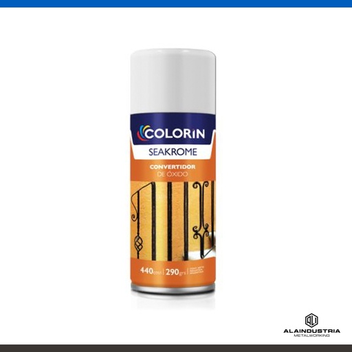 [201573] CONVERTIDOR DE ÓXIDO EN AEROSOL NEGRO SEAKROME x 440cc