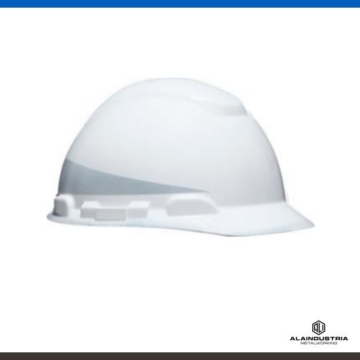 [201615] CASCO MINERO BLANCO 3M H-700 CON REFLECTIVA SIN ARNES