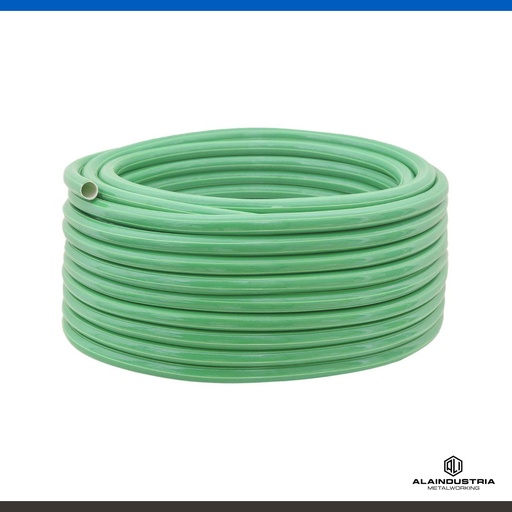 [201621] MANGUERA SOLDADURA ÓXÓGENO 8mm 300 lbs VERDE SOLYON