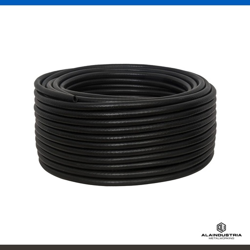 [201626] MANGUERA PARA GAS 8mm 240 lbs PVC NEGRA SOLYON