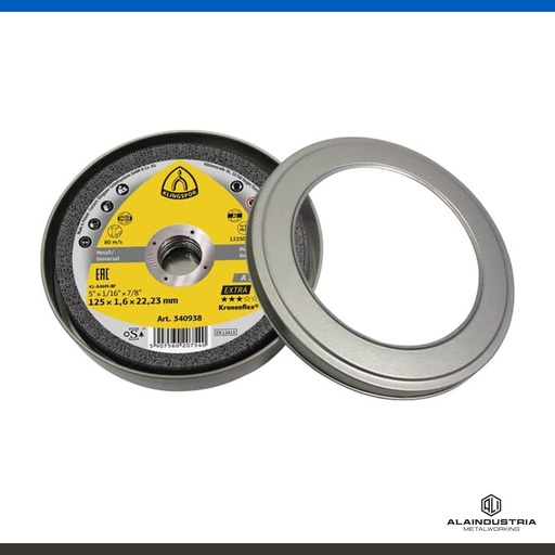 [202039] DISCO CORTE CENTRO DEPRIMIDO Ø230 x 1.9 x 22  KLINGSPOR A 346  EXTRA