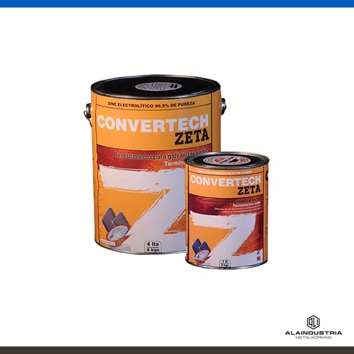 [202437] REVESTIMIENTO GALVANIZADO GRIS MATE x 1 lts TRYTECH CONVERTECH Z