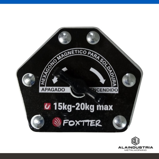[202541] ANGULO MAGNETICO 20kg ON-OFF (30-45-60-90-135°)