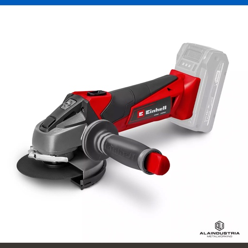 [202855] AMOLADORA ANGULAR A BATERIA 115mm 18V EINHELL TE-Agr 18/115 (sin batería/cargador)