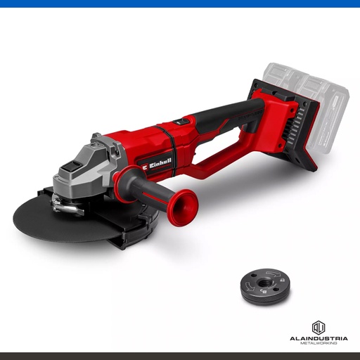 [202859] AMOLADORA ANGULAR A BATERIA 230mm 36V EINHELL AXXIO 36/230 Q (sin batería/cargador)