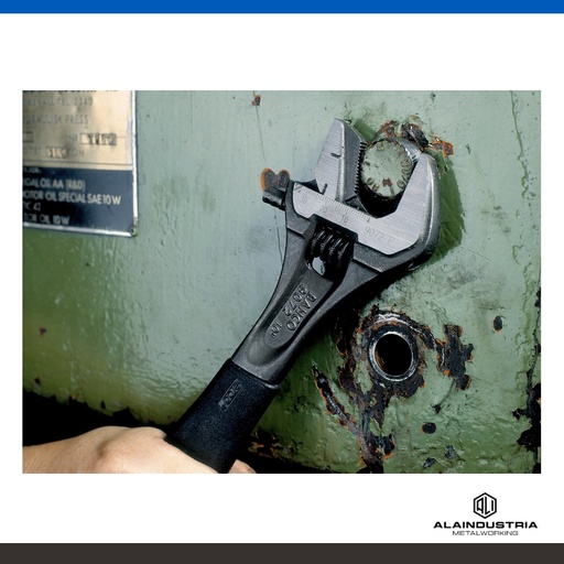 [203461] LLAVE FRANCESA AJUSTABLE 257mm FOSFATADA BAHCO SERIE 90
