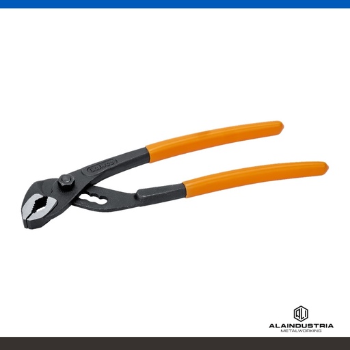 [203529] PINZA ARTICULADAS CON MANGOS REVESTIDOS DE PVC 117mm BAHCO