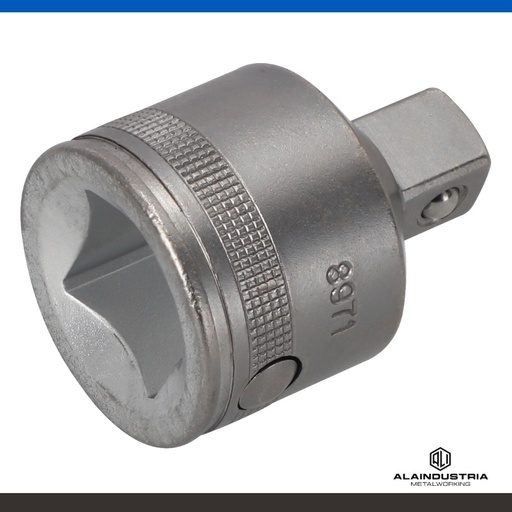 [203841] ADAPTADOR MACHO 1/2" HEMBRA 3/4" BAHCO